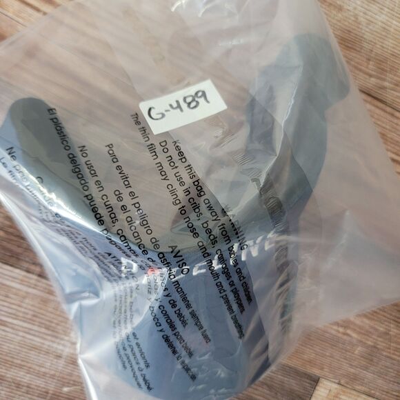 Nike Dri-FIT PACELINE Ace Visor M/L Blue White Swoosh Adjustable Performance Hat - Picture 9 of 9